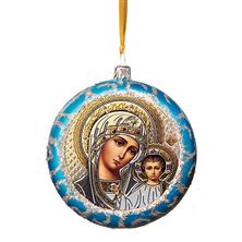 VIRGIN OF KAZAN UKRAINIAN ORNAMENT