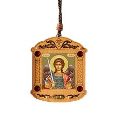 ARCHANGEL MICHAEL - MINI WOODEN ICON WITH INCENSE
