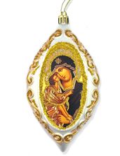 OUR LADY OF THE DON - WHITE OVAL ORNAMENT