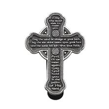 IRISH BLESSING CROSS - VISOR CLIP