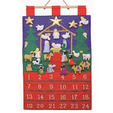 TIDINGS OF JOY FABRIC ADVENT CALENDAR