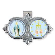 MIRACULOUS MEDAL VISOR CLIP