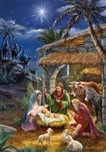 STAR OF BETHLEHEM - ADVENT CALENDAR (8 1/4" X 11 3/4")