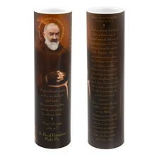 LED PRAYER CANDLE - PADRE PIO
