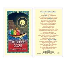 LAMINATED HOLY CARD - PRAYER FOR 2025 JUBILEE YEAR