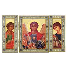 THE GREAT ARCHANGELS ICON TRIPTYCH
