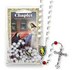 DIVINE MERCY GLASS BEAD CHAPLET