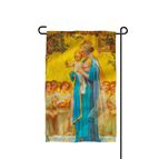 QUEEN OF HEAVEN GARDEN FLAG