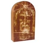 SHROUD OF TURIN ARCHED ICON BLOCK - 3 X 5