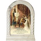 PERSONALIZED DESK SHRINE - MARRIAGE OF ST JOSEPH AND MARY