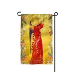 TRUMPETING ANGEL GARDEN FLAG