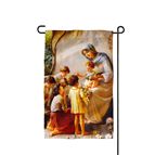MARY AND THE CHILDREN GARDEN FLAG