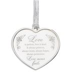 LOVE IS PATIENT ORNAMENT - 2 1/2"