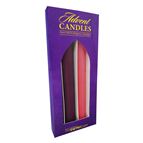 ADVENT CANDLE SET - 8" TAPERS