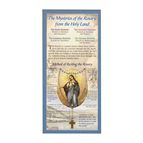 MYSTERIES OF THE ROSARY LAMINATED PAMPHLET