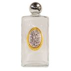 ST. MICHAEL 8-OUNCE HOLY WATER BOTTLE (GLASS)