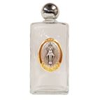 MIRACULOUS MEDAL 8-OUNCE HOLY WATER BOTTLE (GLASS)