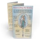 MYSTERY OF THE ROSARY - HOW TO PRAY THE ROSARY LAMINATED PAMPHLET