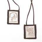 WOOL BROWN SCAPULAR