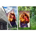 SISTINE MADONNA BY RAPHAEL FLAG SET