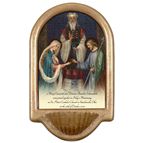 PERSONALIZED HOLY WATER FONT - WEDDING OF ST JOSEPH AND MARY