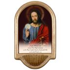 PERSONALIZED HOLY WATER FONT - CHRIST WITH EUCHARIST