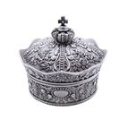 CROWN KEEPSAKE BOX - 4 1/2"