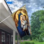OUR LADY OF MT. CARMEL HOUSE FLAG