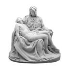 PIETA OUTDOOR STATUE - 22" GRAY
