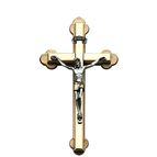CRUCIFIX WITH 2-TONE CORPUS - 4 1/4"