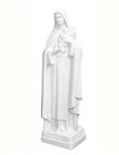 ST. THERESA OUTDOOR STATUE - 24" WHITE