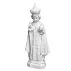 INFANT OF PRAGUE OUTDOOR STATUE - 24" WHITE