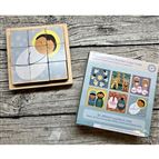 NATIVITY - 6 IN 1 - WOODEN CUBE PUZZLE