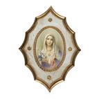 IMMACULATE HEART OF MARY FLORENTINE PLAQUE