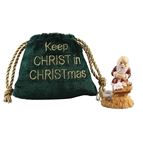 KNEELING SANTA - KEEP CHRIST IN CHRISTMAS