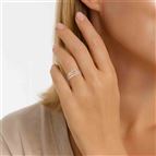 STERLING SILVER CRUCIFIX (W/VINE DETAIL) - RING