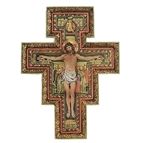 SAN DAMIANO CRUCIFIX - 17 3/4"