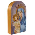 MATER ECCLESIAE ARCHED ICON BLOCK - 3 X 5