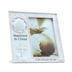 BAPTIZED IN CHRIST PICTURE FRAME - GIRL