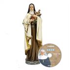 ST THERESE STATUE AND FREE MOTHER ANGELICA DVD