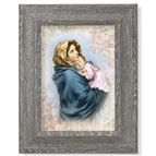 MADONNA OF THE STREETS FRAMED ART - 7 1/2" X 9 1/2"