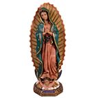 OUR LADY OF GUADALUPE STATUE - 17"