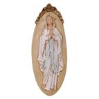 OUR LADY OF LOURDES PLAQUE - 16 1/2"
