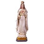 IMMACULATE HEART OF MARY QUEEN OF HEAVEN STATUE - 12"