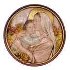 OUR LADY OF ROSE PLAQUE - 10 1/8"