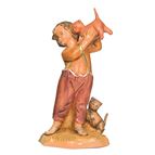 FONTANINI 5" BOY WITH KITTENS (SETH) - NATIVITY COLLECTION