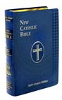 ST. JOSEPH NEW CATHOLC BIBLE - NAVY COMPACT SIZE