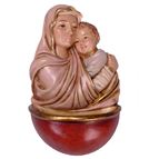 MADONNA HOLY WATER FONT - 5 1/4"