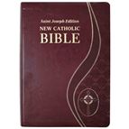 ST. JOSEPH EDITION NEW CATHOLIC BIBLE - BURGUNDY (GIANT TYPE)