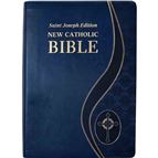 ST. JOSEPH EDITION NEW CATHOLIC BIBLE - BLUE (GIANT TYPE)